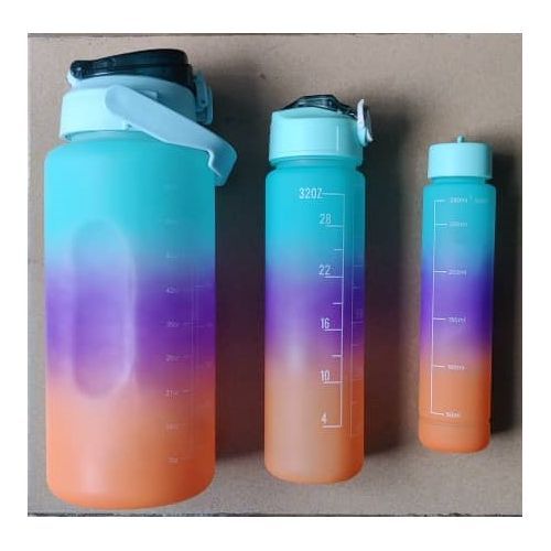 Generic 3 In 1 Water Bottle