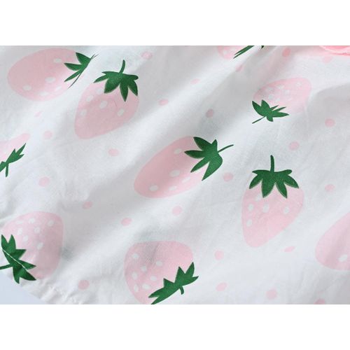JOMAKE JOMAKE Children's top, 6 months to 4 years, strawberry pattern, camisole chambray - image 5