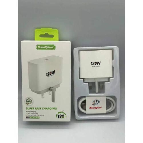 Generic 120W Fast charger with Type-C Cable - image 3