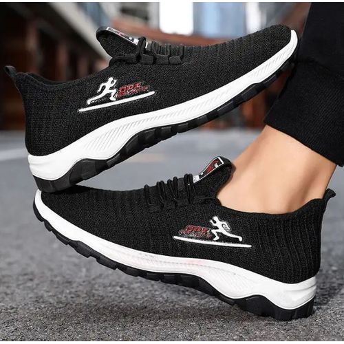 product_image_name-Men'S-Lit Men Sneakers - Sports Shoes - Black-1