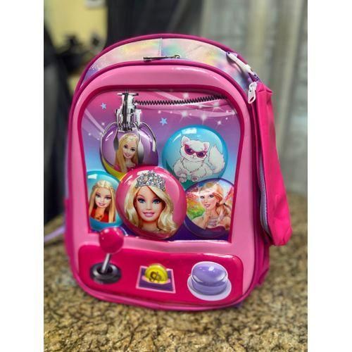 product_image_name-Generic-barbie 3D school bag for kids with free pencil/pen purse(medium-1