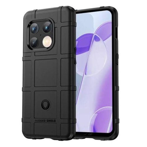 Generic Rugged Shield Back Case For OnePlus 10 Pro - Black