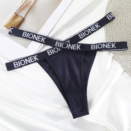 Croix - Lettering Low-Rise Panties