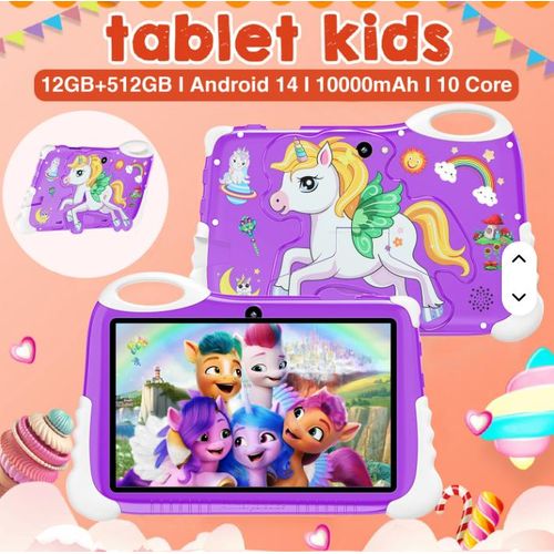 product_image_name-Mtk-Children Learning Tablet 10.1 Inch – Android 14, 8GB+256GB, Dual SIM, Educational & Gaming Tablet-3