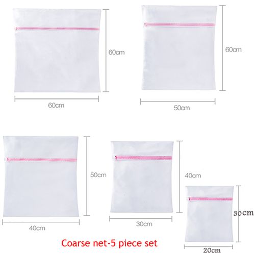 Mesh Laundry Bag Polyester Laundry Wash Bags Coarse Net