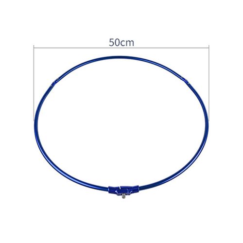 Generic Aluminum Alloy Folding Fishing Net Hoop Anti-rust Anti-corrosion Fish  Net Ring Outdoor Tools Fishing Gear Accessories