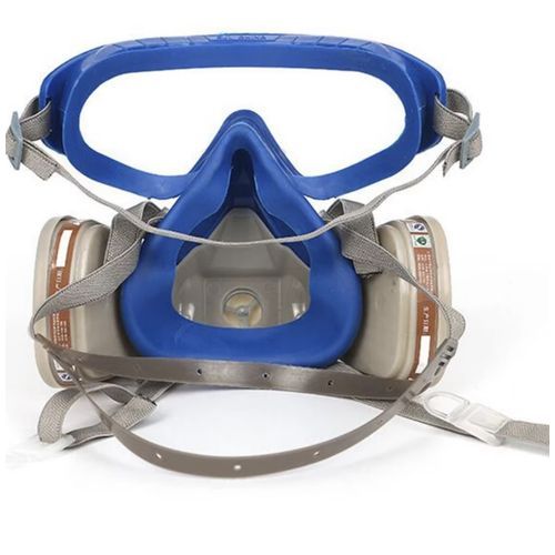 product_image_name-Generic-Reusable Multipurpose Chemicals Safety Mask+Filters+Gogggle-4