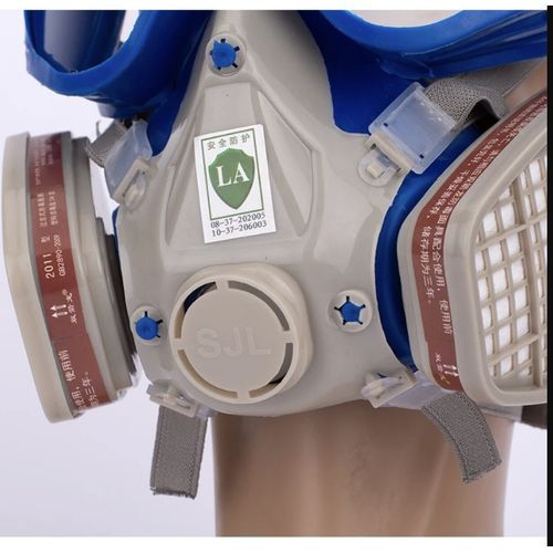 product_image_name-Generic-Reusable Multipurpose Chemicals Safety Mask+Filters+Gogggle-7
