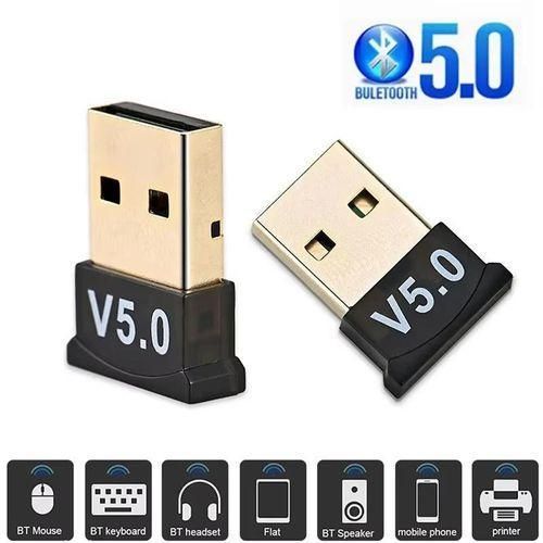 Generic USB Bluetooth 5.0 Adapter Transmitter Bluetooth Receiver Audio Bluetooth Dongle Wireless USB Adapter for Computer PC Laptop Phone Tablet Printer Headphone Speaker Wireless Mouse Keyboard Music - image 7