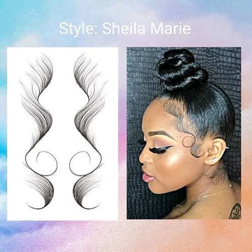product_image_name-Generic-Waterproof Hair Edges Styling Sticker Temporary Hair Tattoo Sticker-1