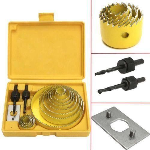 Generic 16PCs Hole Saw Set 19-127mm (3/4" - 5") Drill Bit