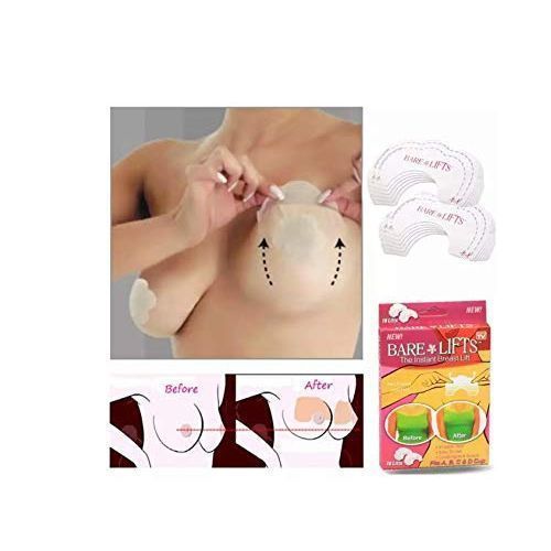 Bare Lifts Invisible Breast Lift Strapless Tape Bra