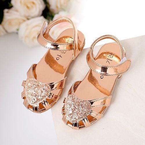 Girls' Dress Sandals with Rhinestones in Low Heel UK | Ubuy