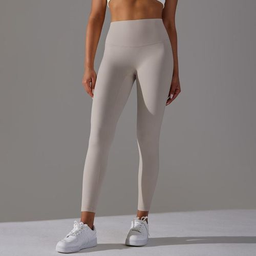 Yoga Pants Female Nude Color High Waist Hip Lifting Leggings Slim