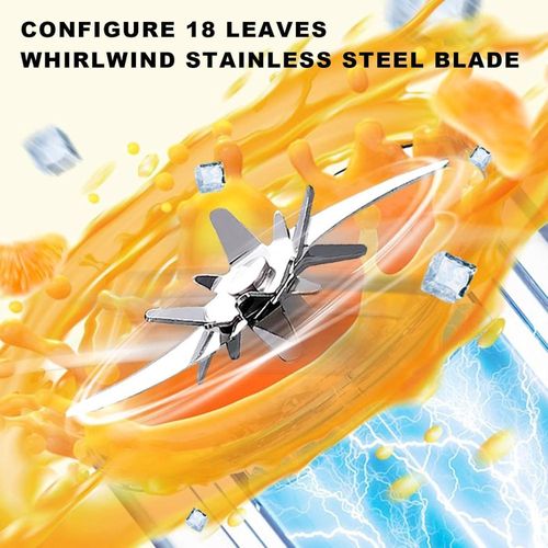 product_image_name-Generic-Portable Juicer Blender,1300ml Multifunctional Large Capacity Fruit Vegetable Mixer -2