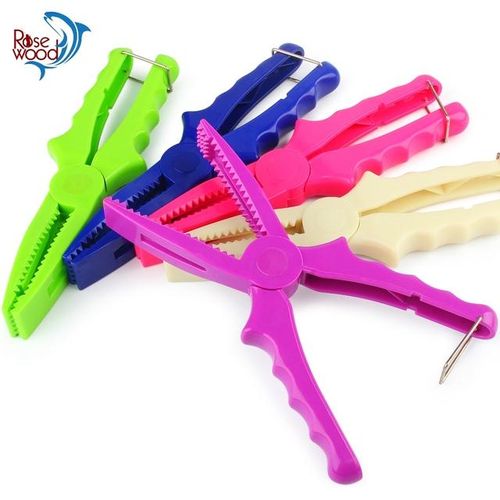 Generic Rosewood Fishing Clip Pliers 20cm Abs Lightweight Plastic Fish  Clamp Grip Fish Body Holder Hand Controller Tool Pesca