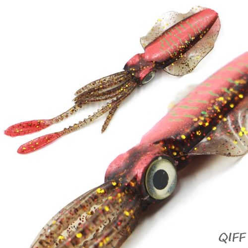 Generic Ear Soft Squid Fin With Sea Thin Bionic Bait Baits Fishing