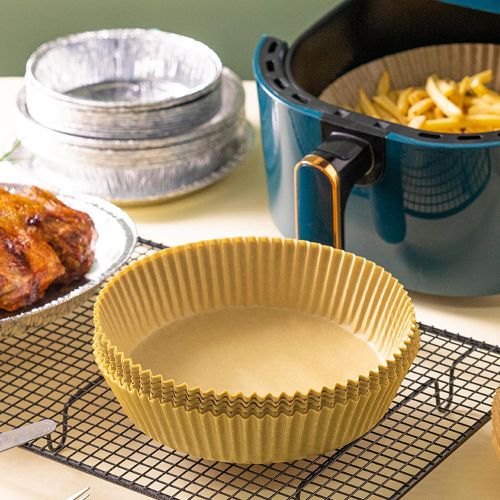 Generic 100pcs Non Stick Air Fryer Disposable Paper Liner - image 5