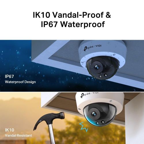 TP-Link 2MP Dome Network Camera VIGI C220I(4MM) - image 3