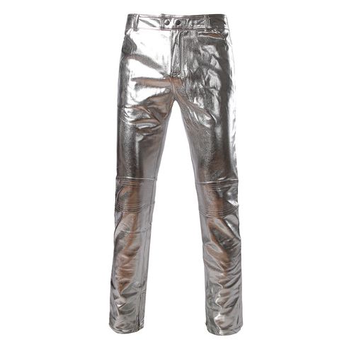 Mens Gold Dress Pants - Pleated Pants