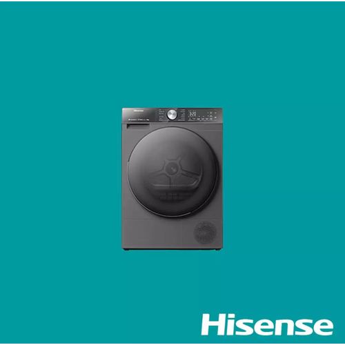 Hisense 8kg Front Loader Inverter Washing Machine - Silver 2years warranty
