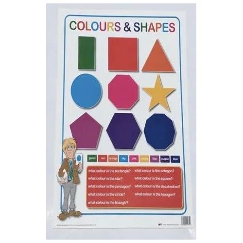 Generic Colours & Shapes Poster