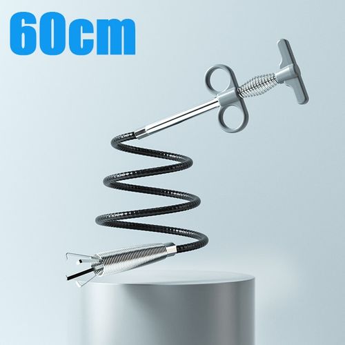 Pipe Unblocker Dredging Tool  Cleaning Kitchen Sink Drains - 60cm