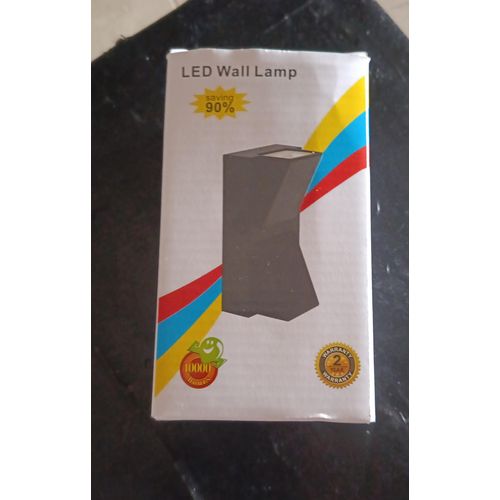 product_image_name-Generic-Modern Waterproof LED Up & Down Wall Lamp - Warm White - Energy Saving -1