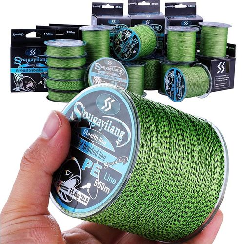 Generic Fishing Line 4 Strands Speckled Multifilament Fishing Line