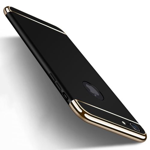 IPhone 6s Plus Case, 3 In 1 Combination Hard Case Coated Anti-Fingerprint Non Slip Matte Surface Electroplate Frame Cover For IPhone 6 Plus / 6s Plus