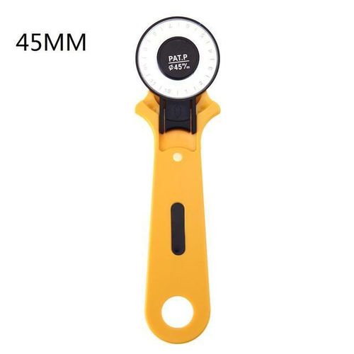 LeatherCraft 45mm Rotary Cutter Leather Cutting Tool Fabric Cutter Circular  Blade DIY Patchwork Sewing Quilting For Leather Tool