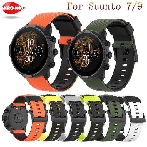 sport silicone strap for suunto 7