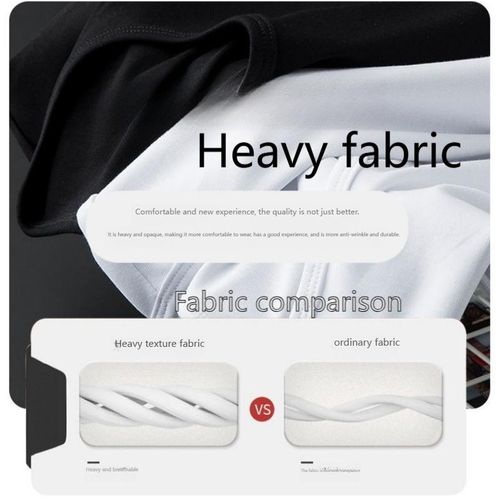 product_image_name-GALUIN-T-Shirts +Shorts 100% Cotton Men's Short Sleeve Set-Black-3