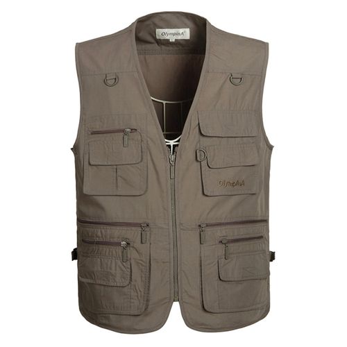 Generic 5 Colors Large Size Quick-Drying Work Vest Mens Fishing