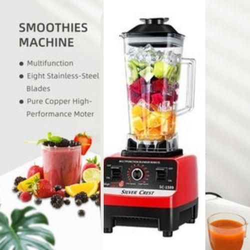 Generic DoubleCup HeavyDuty SilverCrest HighPower Blender-6500Watts - image 3