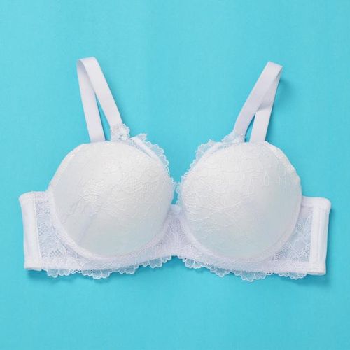 Generic 2022 New Women Lace Bra Padded Wire Bone Sexy Push Up Bra Breast  Gather High Strength Mesh Comfortable Underwear Dropshipping