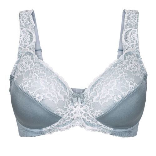 Underwire Embroidered Minimizer Bra