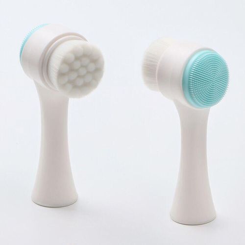 product_image_name-Generic-2PCS DOUBLE SIDED  3D MANUAL SOFT SILICONE FACIAL CLEANSING BRUSH-3