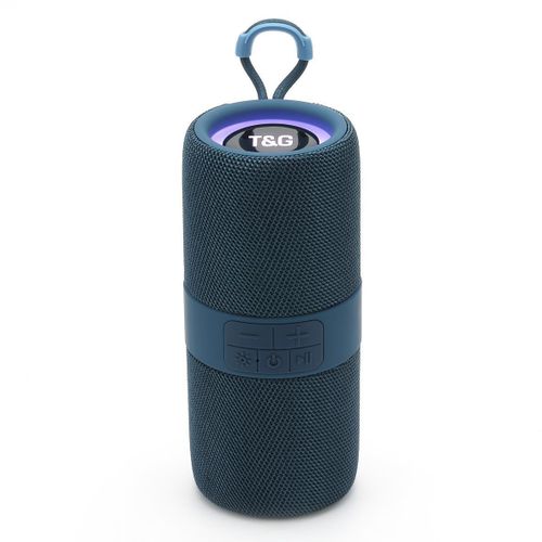 product_image_name-T&G-TG671 New Outdoor Wireless DJ Strong Bass HiFi Stereo Sound Outdoor BT Speaker 10W IPX5 with RGB Light (BLUE)-2