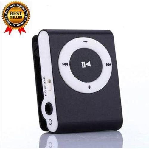 product_image_name-Generic-Mp3 Player - Mp3 Player Metal Clip ( Walkman ) + Earpiece & Charging Cord.-1