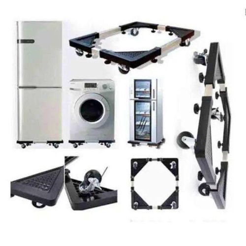 product_image_name-Generic-Adjustabe HEAVY APPLIANCE Mobility Roller Trolley Washing Machine Stand Fridge Stand Base-1