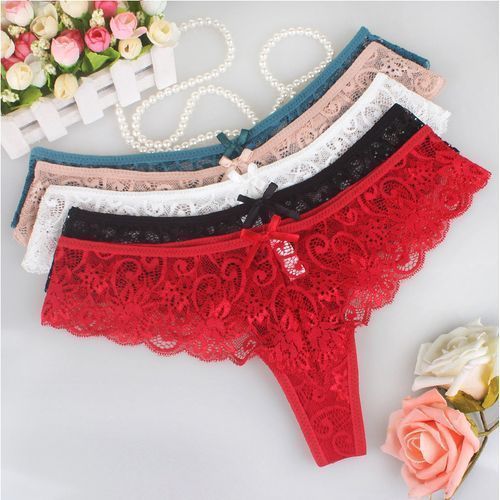 Women Sexy Underwear Lace G-strings Thongs Briefs Panties Lingerie