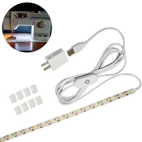  Amazing power Bright Sewing Strip Light with Touch Dimmer Cold  White 6500K : Arts, Crafts & Sewing