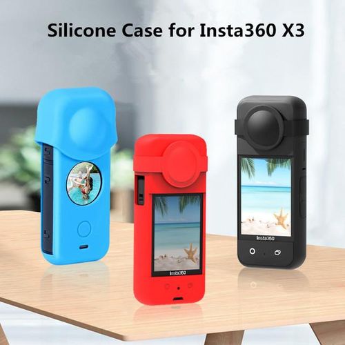 Cap for Insta 360 X3 Lens Cap Silicone Lens Protector for Insta 360 X3  Action Camera Accessory 