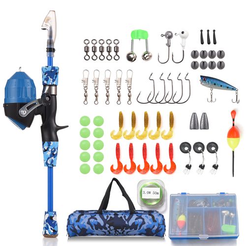 Generic Kids Fishing Rod And Reel Combo Full Kit 1.2m/1.5m