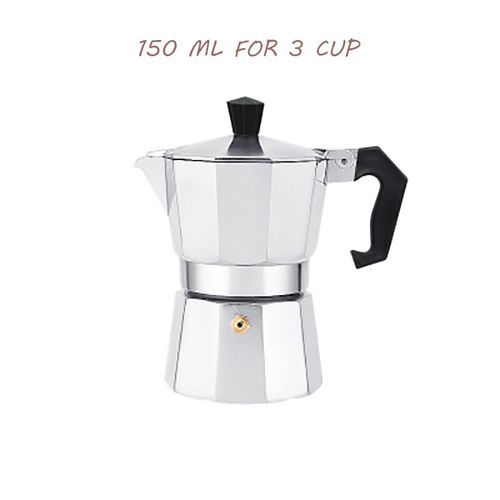 150/300ml Italian Coffee Maker Aluminum Moka Pot Espresso Cold