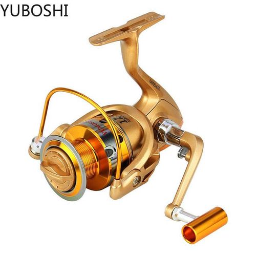 Generic Yuboshi 2021 New Big Game Spinning Fishing Reels 5.5:1/4.1:1 Gear  Ratio Carp Fishing Reel Feeder Carretilha De Pesca