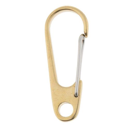 Generic Spring Snap Clip Hook Key Carabiner Keychain Hanging