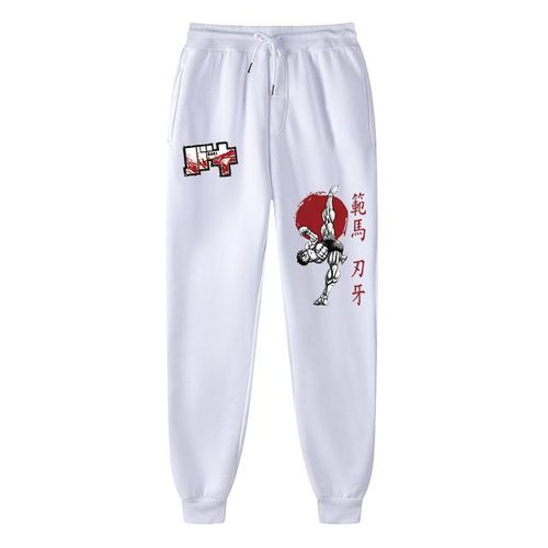 Generic Anime Baki Print Sweatpants For Men Gym Running Athletic Joggers  Trousers Casual Baggy Fleece Pants With Pockets Cosplay Costume