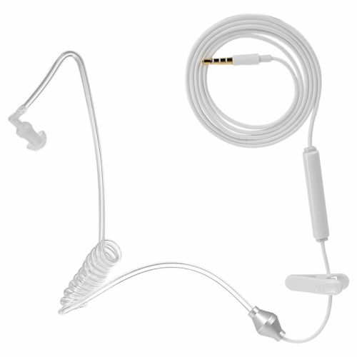 Generic FBI Style Earpiece Air Tube Security Noise Isolating In